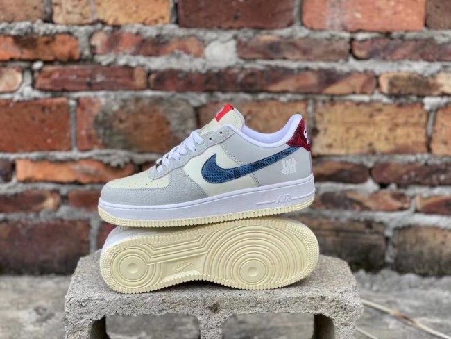 Nike Air Force 1 Low SP  5 On It  Grey Blue Red Snake