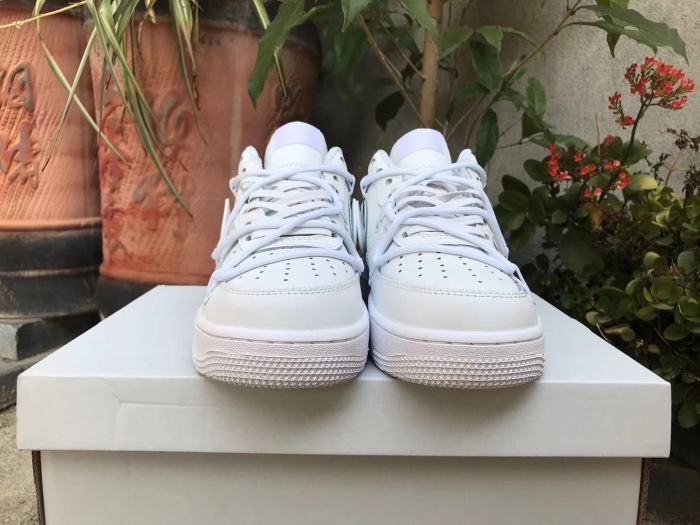 Nike Air Force White Double Hook Double Lace (-103) Men's and Women's Sizes 36-45