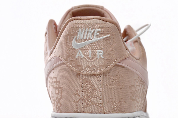 CLOT x Nike Air Force 1 Low Premium Rose Gold Silk CJ5290-600