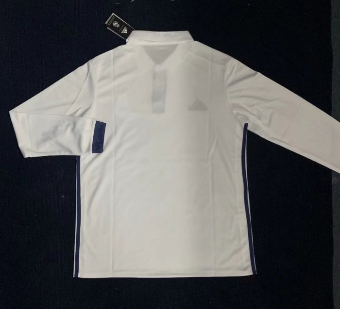 Real Madrid 2016/2017 home retro shirt long-sleeve Ronaldo
