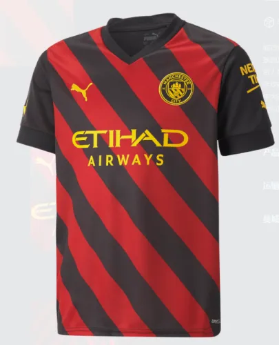 Machester City 2022/2023 away shirt haaland
