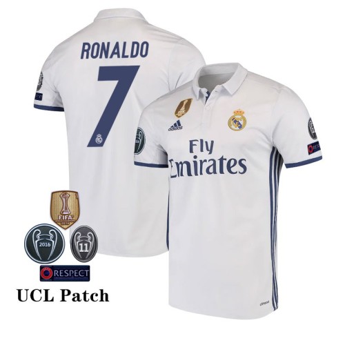 Real Madrid 2016/2017 home retro shirt