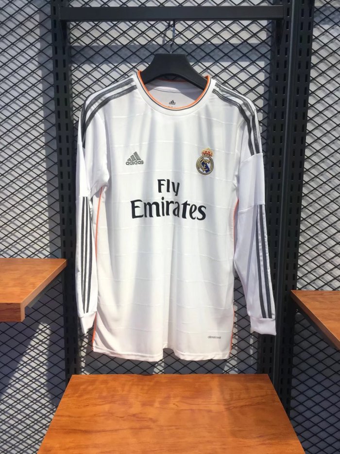 Real Madrid 2013/2014 third retro shirt long-sleeve Ronaldo