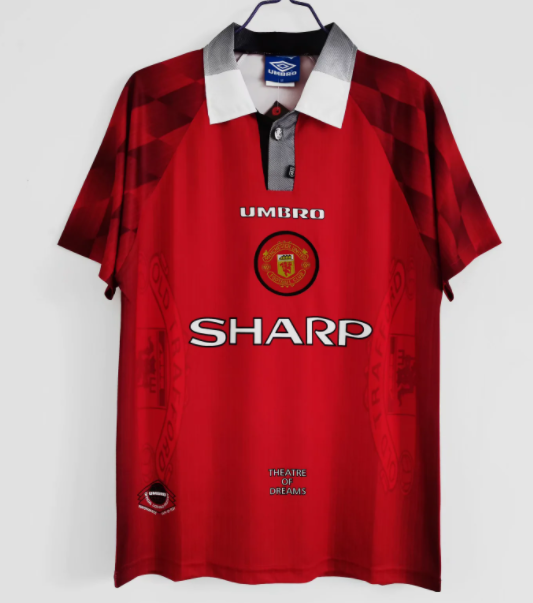 Machester United 1996/1997 home retro shirt