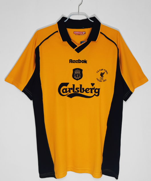 Liverpool 2000/2001 away retro shirt