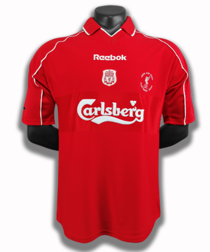 Liverpool 2000/2001 home retro shirt