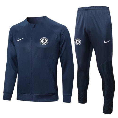 Chelsea 2022/2023 jacket tracksuit dark blue