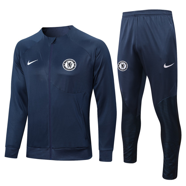 Chelsea 2022/2023 jacket tracksuit dark blue