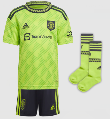 Machester 2022/2023 third full set kit (Adult and Kids)