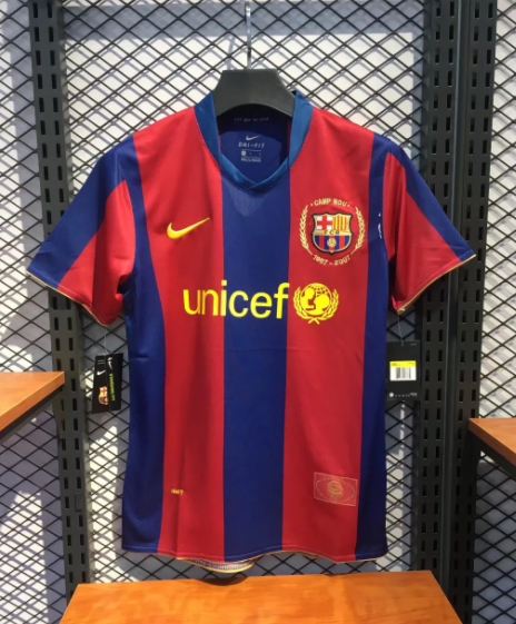 Barcelona 2007/2008 home retro shirt