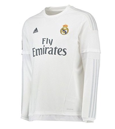 Real Madrid 2015/2016 third retro shirt long-sleeve Ronaldo