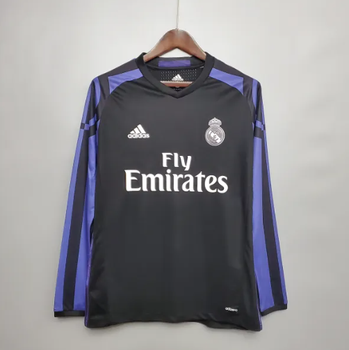 Real Madrid 2016/2017 third retro shirt long-sleeve Ronaldo