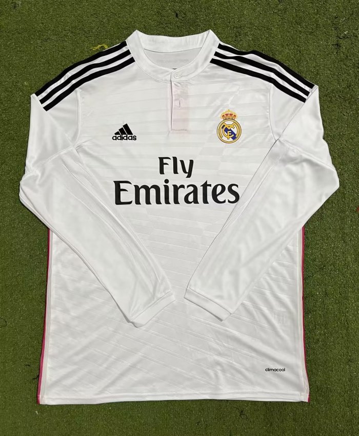 Real Madrid 2014/2015 home retro shirt long-sleeve Ronaldo