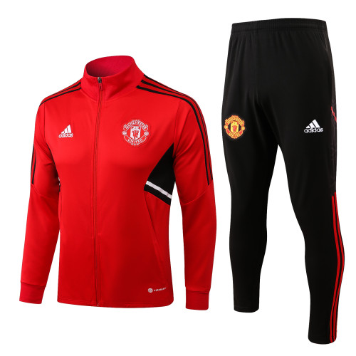 Manchester United 2022/2023 jacket tracksuit red