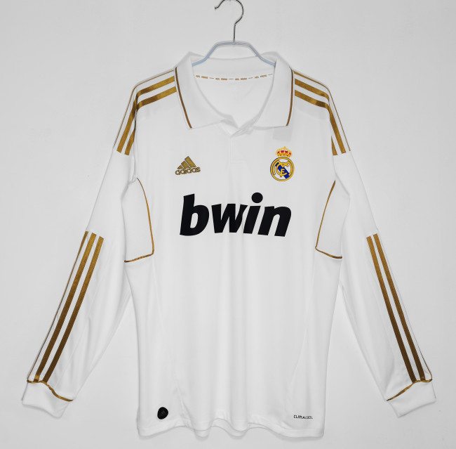 Real Madrid 2011/2012 home retro home long-sleeve Ronaldo KAKA
