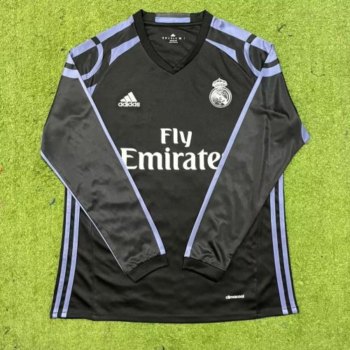 Real Madrid 2016/2017 third retro shirt long-sleeve Ronaldo