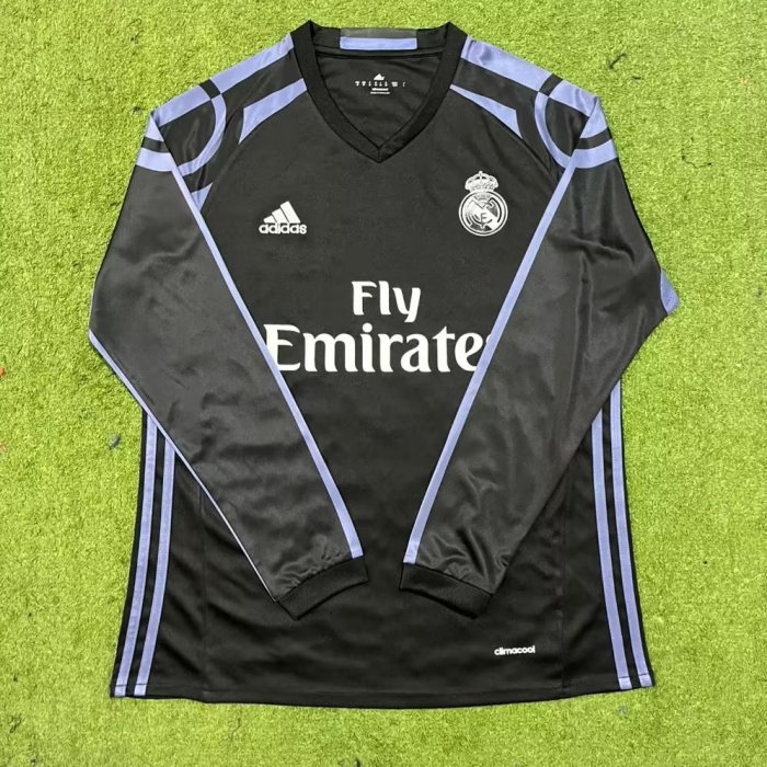 Real Madrid 2016/2017 third retro shirt long-sleeve Ronaldo