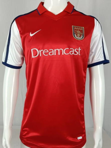 Arsenal 2000/2001 home retro shirt