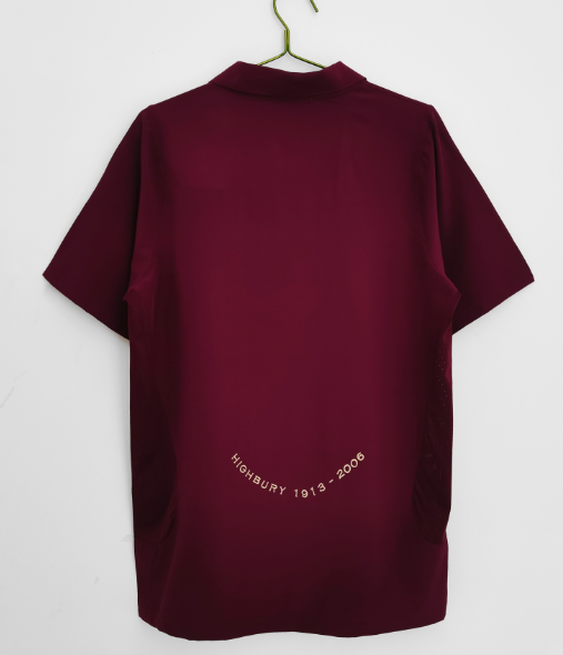 Arsenal 2005/2006 home retro shirt