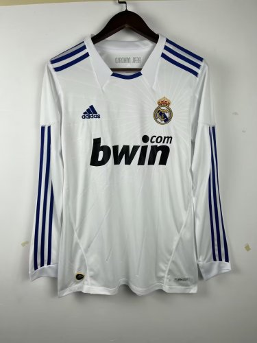 Real Madrid 2010/2011 home retro home long-sleeve Ronaldo