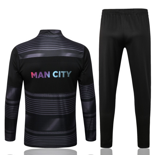Manchester City 2022/2023 jacket tracksuit black color