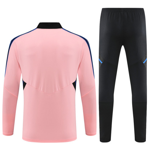 Manchester United 2022/2023 1/4 zipper tracksuit pink