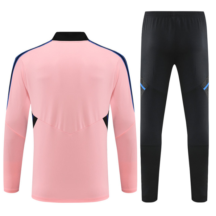 Manchester United 2022/2023 1/4 zipper tracksuit pink