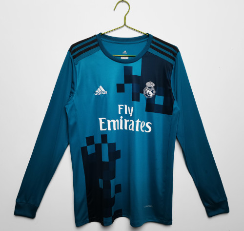Real Madrid 2017/2018 third retro shirt long-sleeve Ronaldo