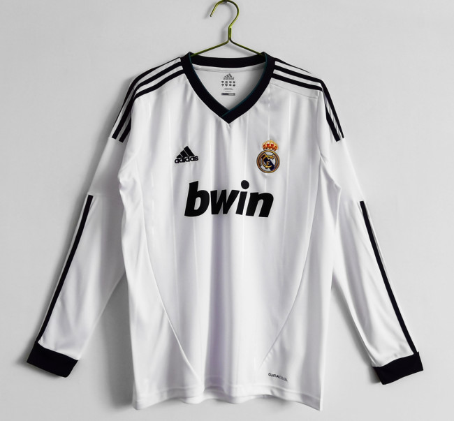 Real Madrid 2012/2013 home retro shirt long-sleeve Ronaldo KAKA