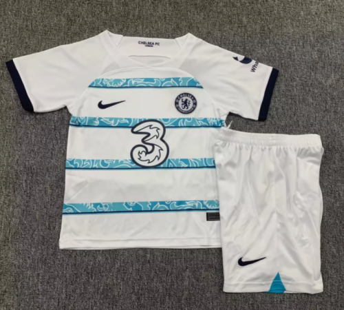 Chelsea 2022/2023 away full set kit (Adult and Kids)