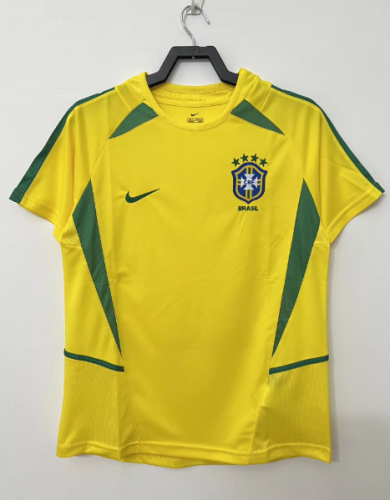 Brazil 2002 home shirt Ronaldo9 Ronaldinho