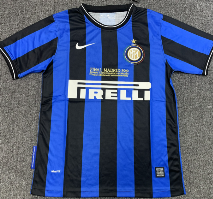 Inter Milan 2009/2010 home retro shirt