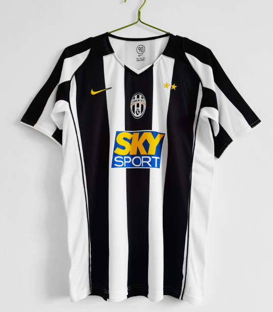 Juventus 2004/2005 home retro shirt DEL PIERO