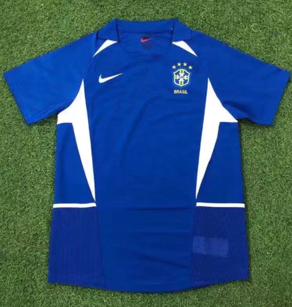 Brazil 2002 away shirt Ronaldo9 Ronaldinho