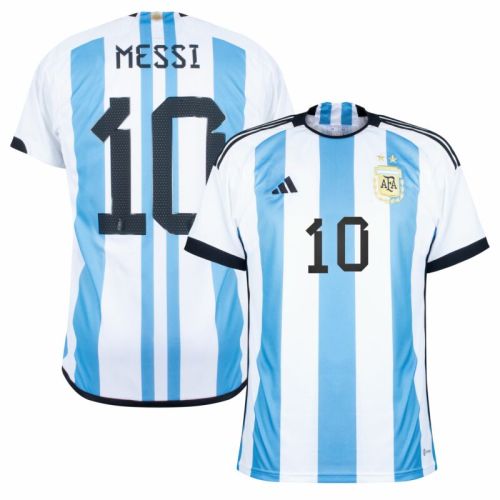 Argentia 2022/2023 home shirt Messi (2 stars)