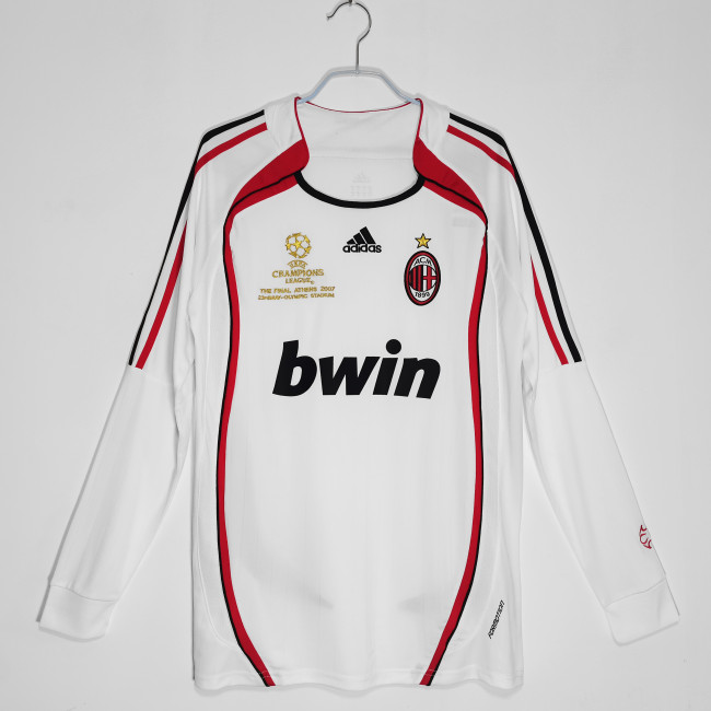 AC Milan 2006/2007 away retro shirt (long sleeve) MALDINI KAKA