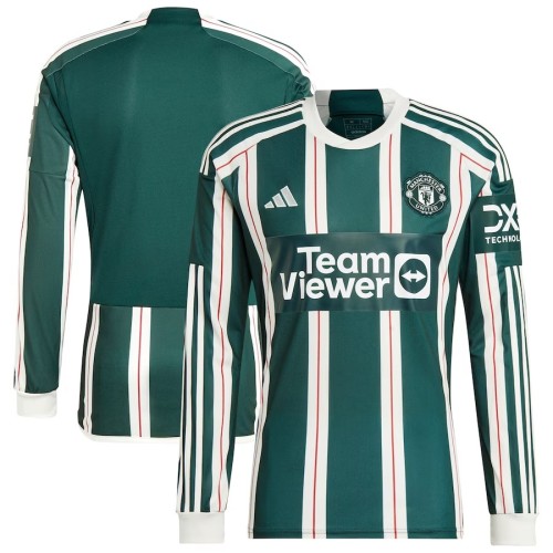 2324 Manchester United Away Long Sleeve Jersey