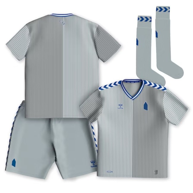 2324 Everton Third Kids' Wear+Thai Socks