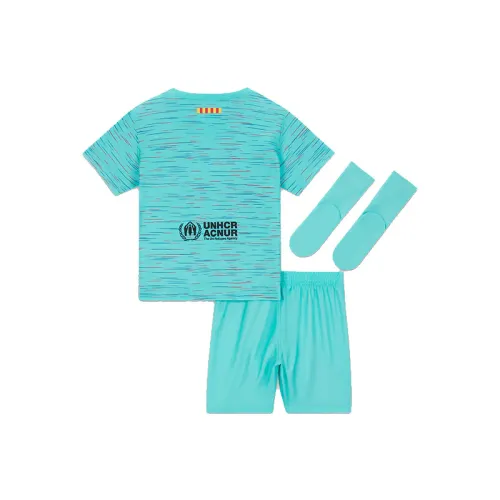 2324 Barcelona Third Kids' Wear+Thai Socks