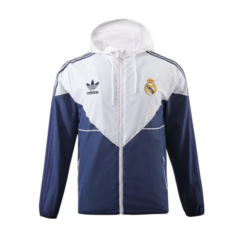 2023-2024 Real Madrid white trench coat