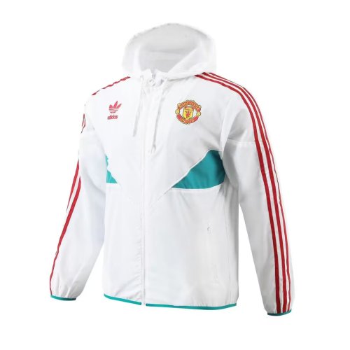 2023-2024 Manchester United White Trench coat