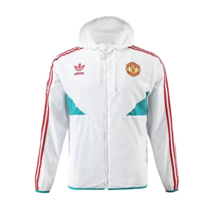 2023-2024 Manchester United White Trench coat