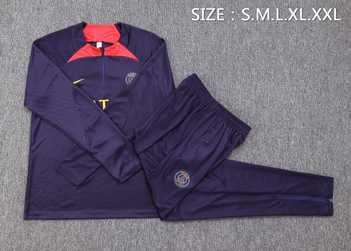 23-24 half-pull, Paris, dark purple