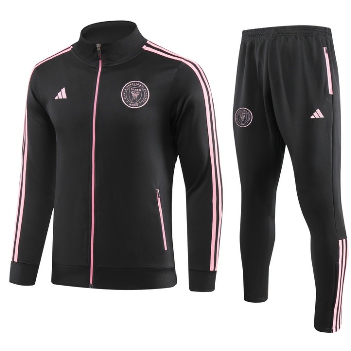 23-24 Full Zip Miami Black Training Jersey