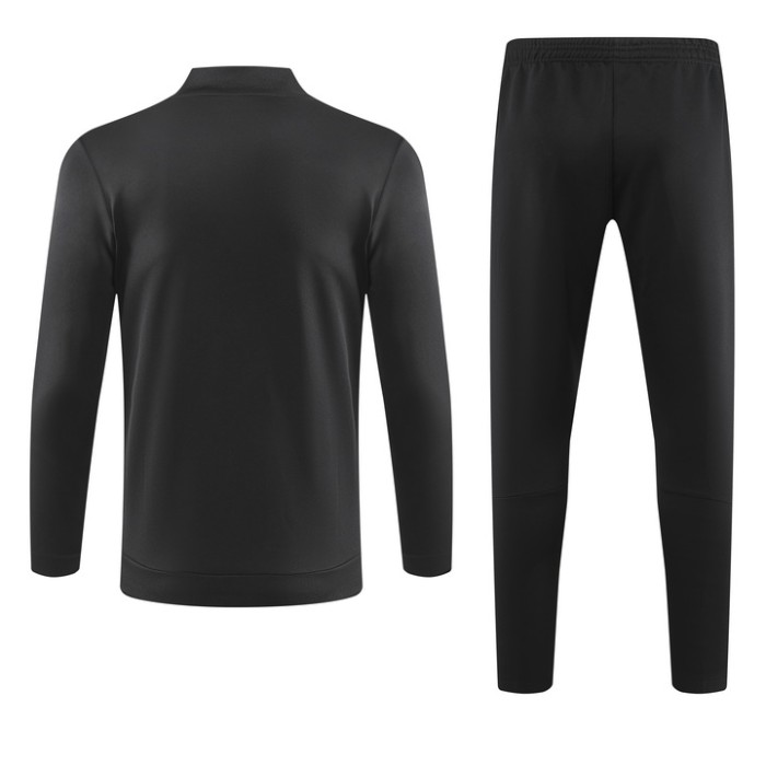 23-24 Full Zip Miami Black Training Jersey