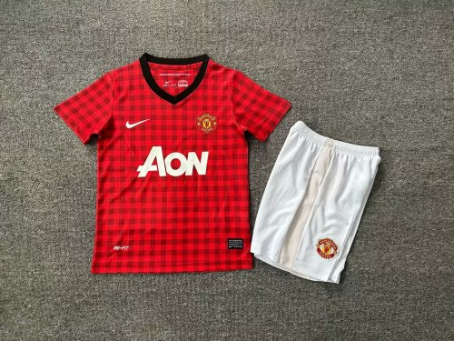 12-13 Manchester United home children's wear