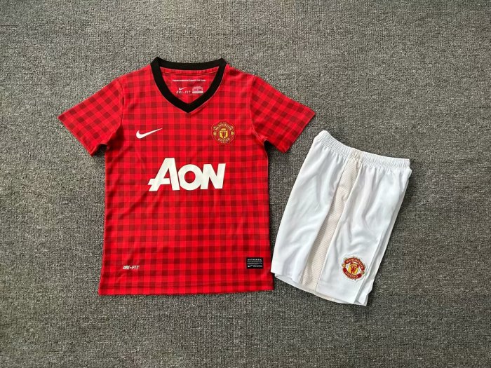 12-13 Manchester United home children's wear