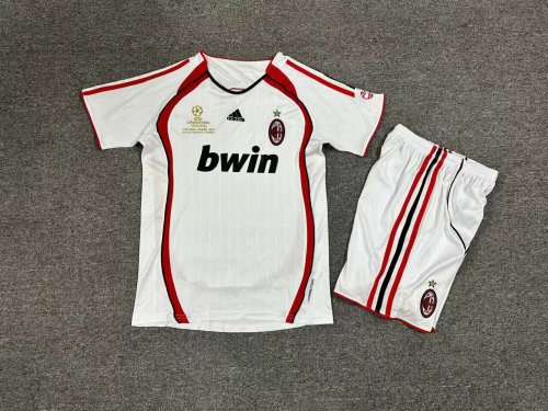 06-07 AC Milan away children's wear