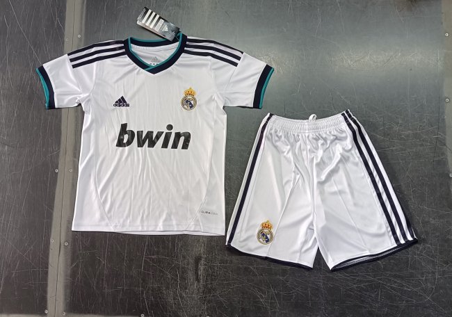 12-13 Real Madrid home children's wear
