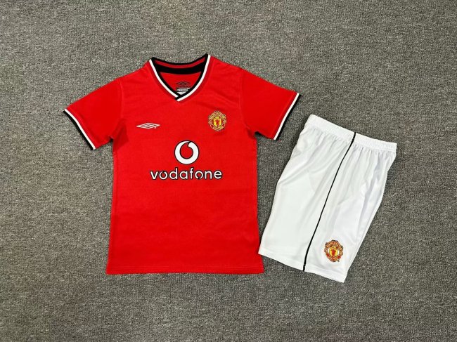 0-02 Manchester United home children's wear